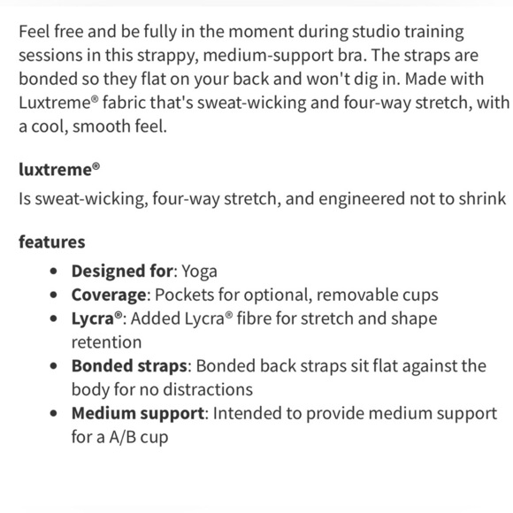 Lululemon 6 Free To Be Moved Bra Wildwood White Multi Green Jasper Stylish Bra - Picture 12 of 12